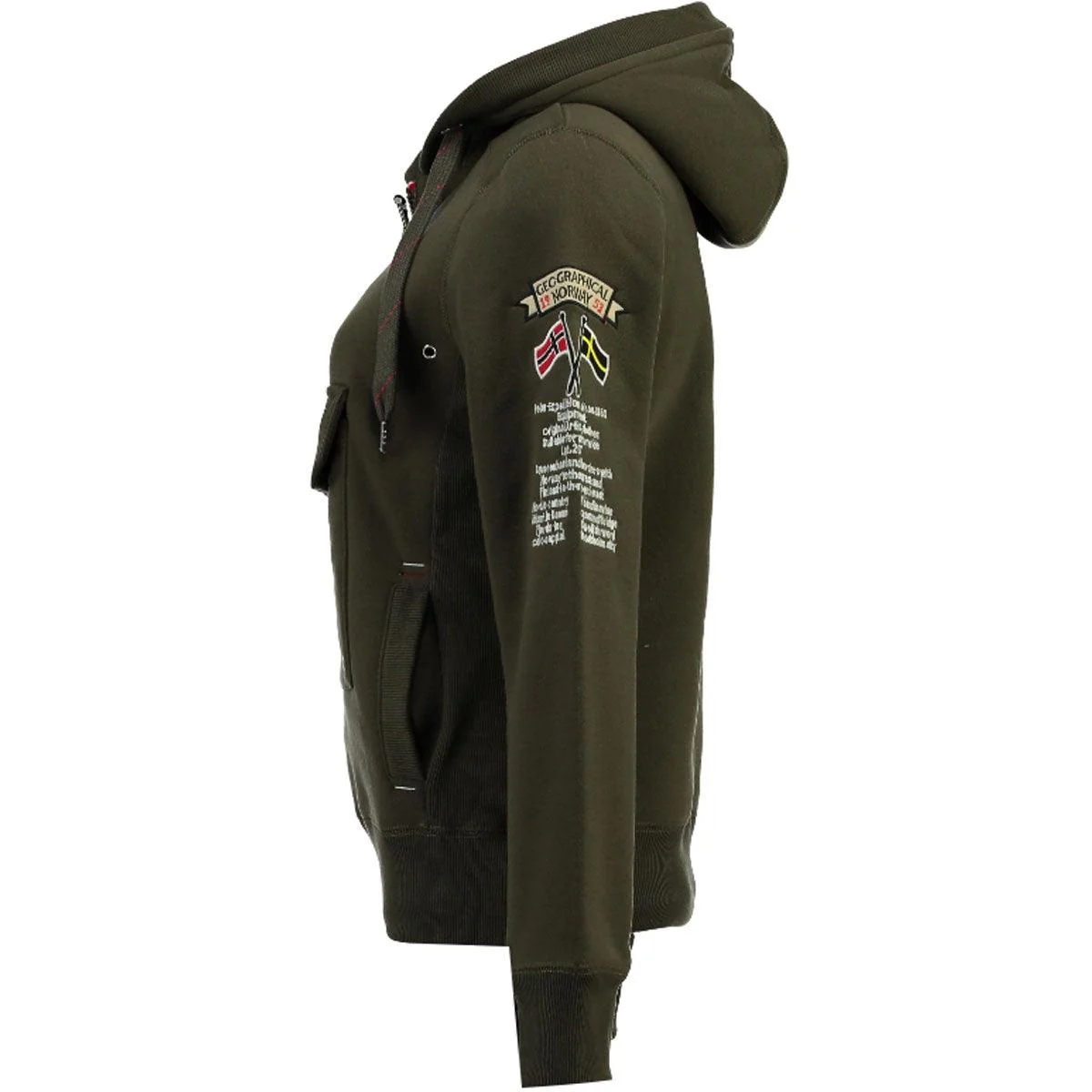 Sudadera De Hombre Gymclass Caqui - Image 3
