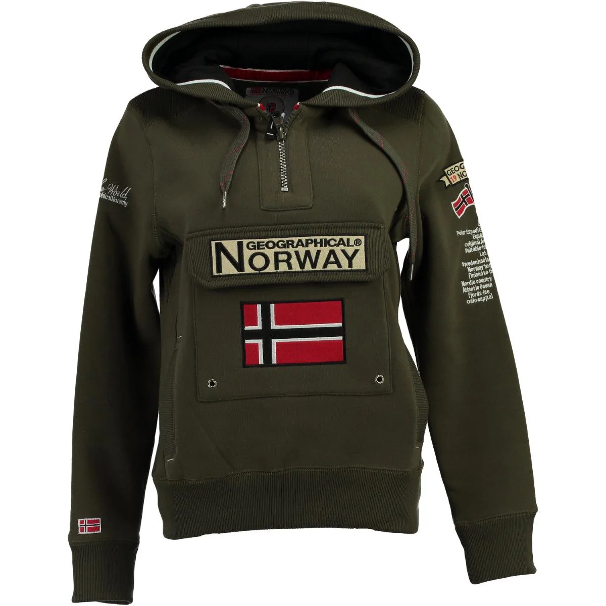 Sudadera Hombre Gymclass Caqui