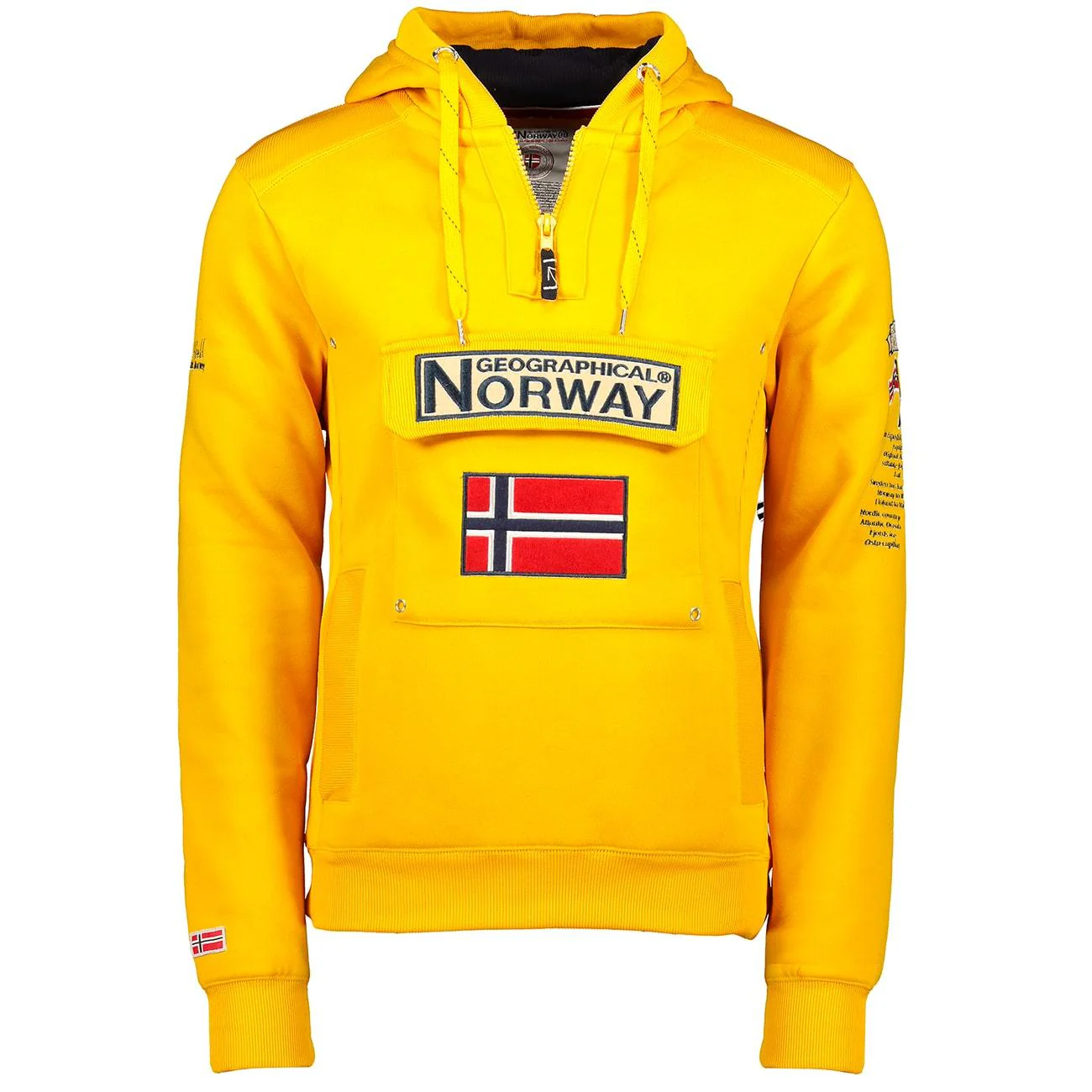 Sudadera Hombre Gymclass Mostaza