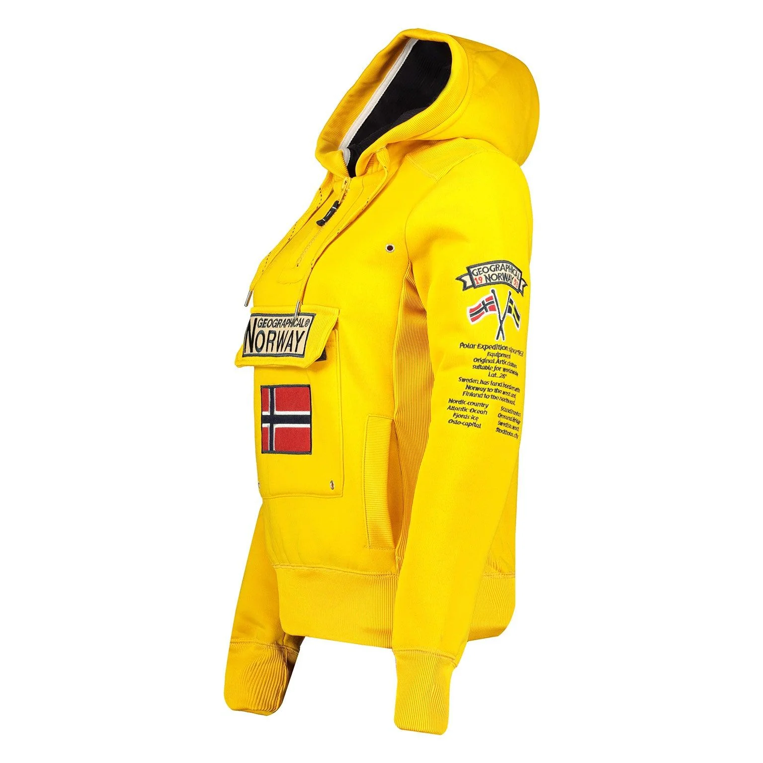 Sudadera Hombre Gymclass Mostaza - Image 3