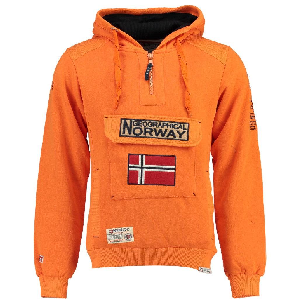 Sudadera Hombre Gymclass Naranja