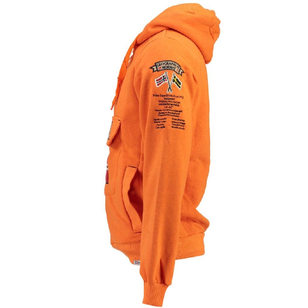 Sudadera Hombre Gymclass Naranja - Image 3