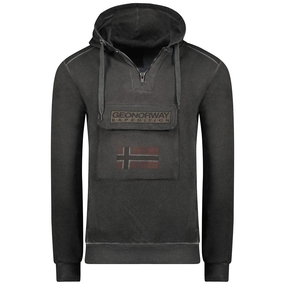 Sudadera De Hombre Gymclass Tie Dye Negro