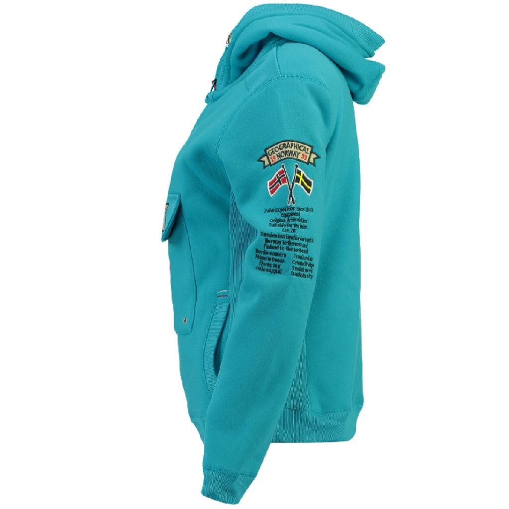 Sudadera De Hombre Gymclass Turquesa - Image 3
