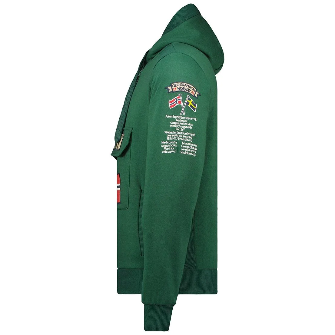 Sudadera De Hombre Gymclass Verde Oscuro - Image 3