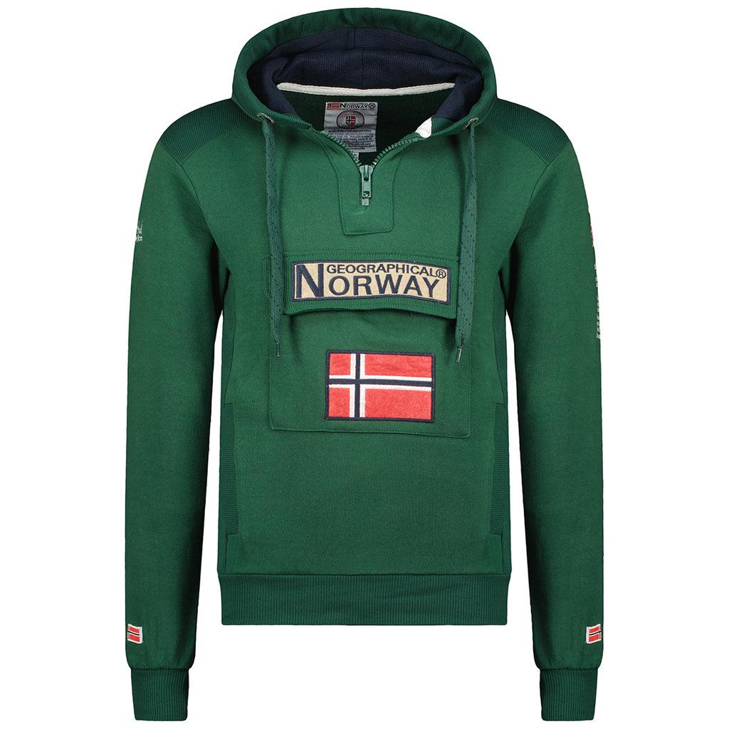 Sudadera Hombre Gymclass Verde Oscuro