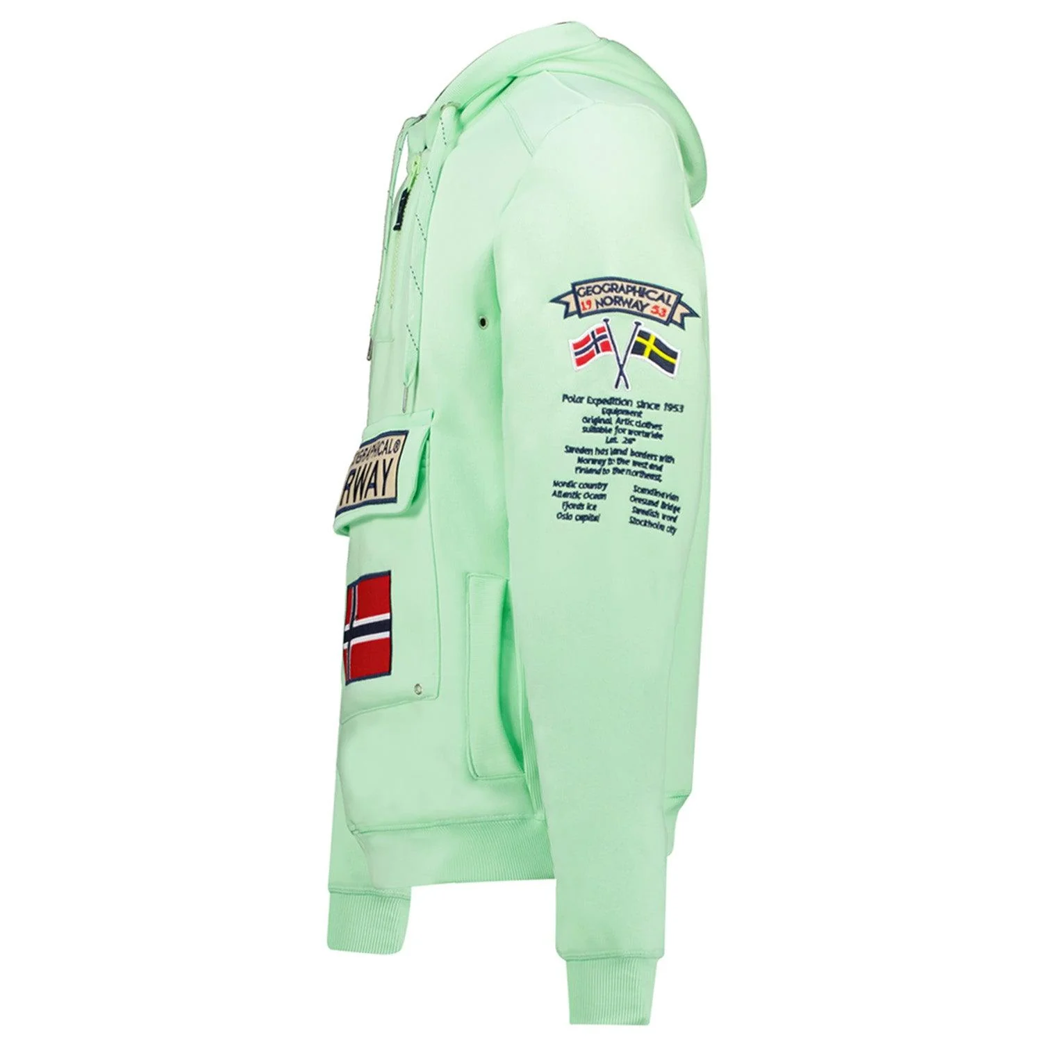 Sudadera Hombre Gymclass Verde Pastel - Image 3