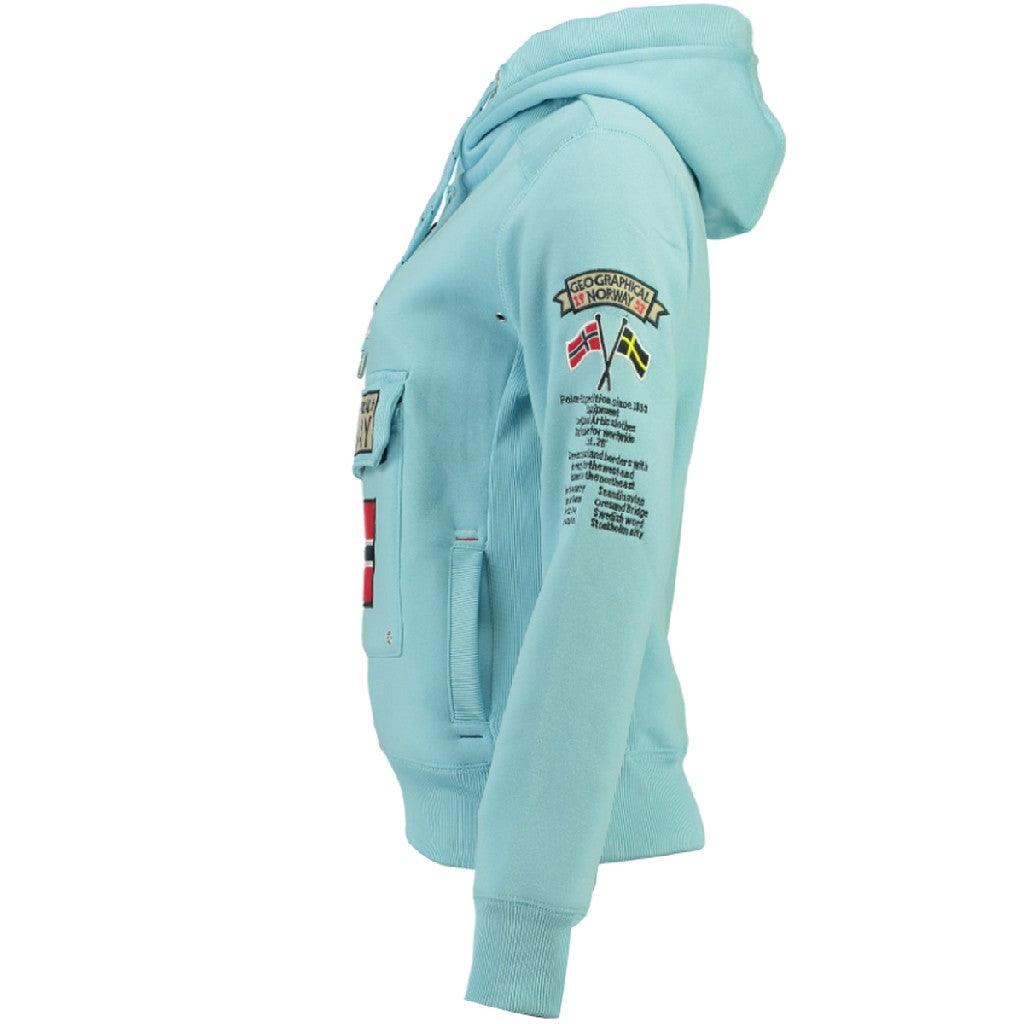 Sudadera De Mujer Gymclass Azul Cielo - Image 3