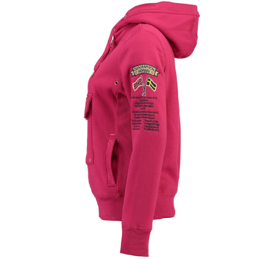 Sudadera De Mujer Gymclass Fucsia - Image 3