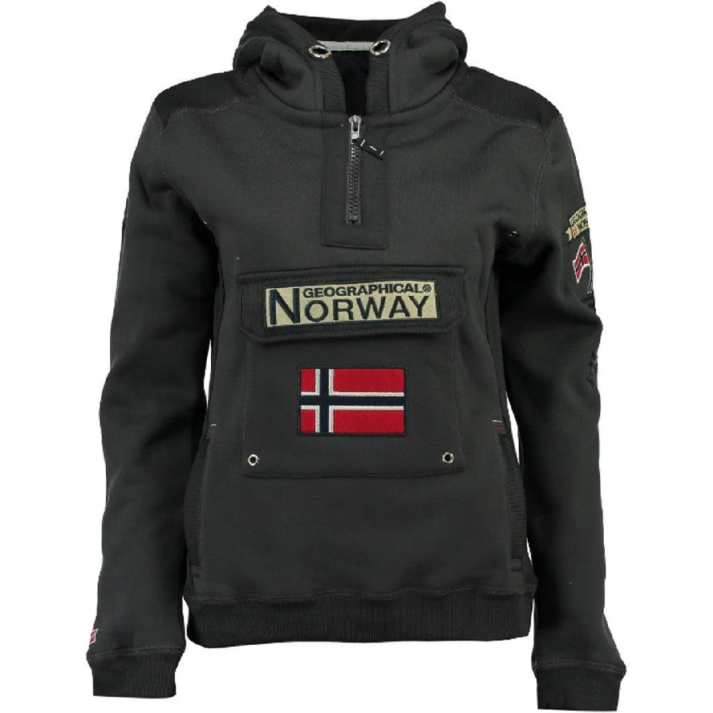 Sudadera De Mujer Gymclass Gris Oscuro