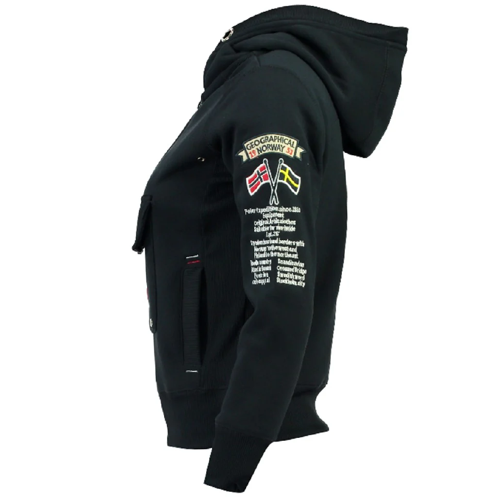 Sudadera De Niña Gymclass Azul Marino - Image 3