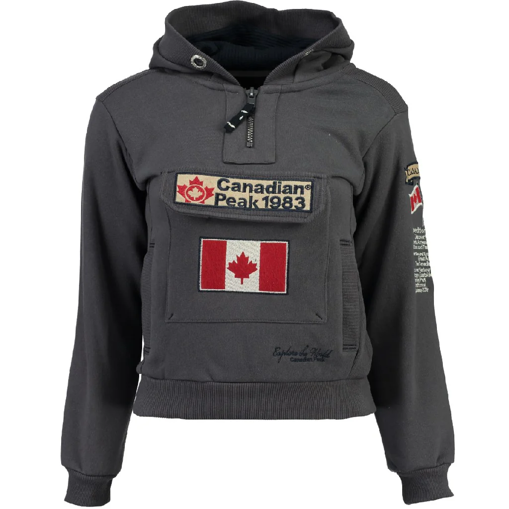 Sudadera De Niño Galapagos Gris Oscuro