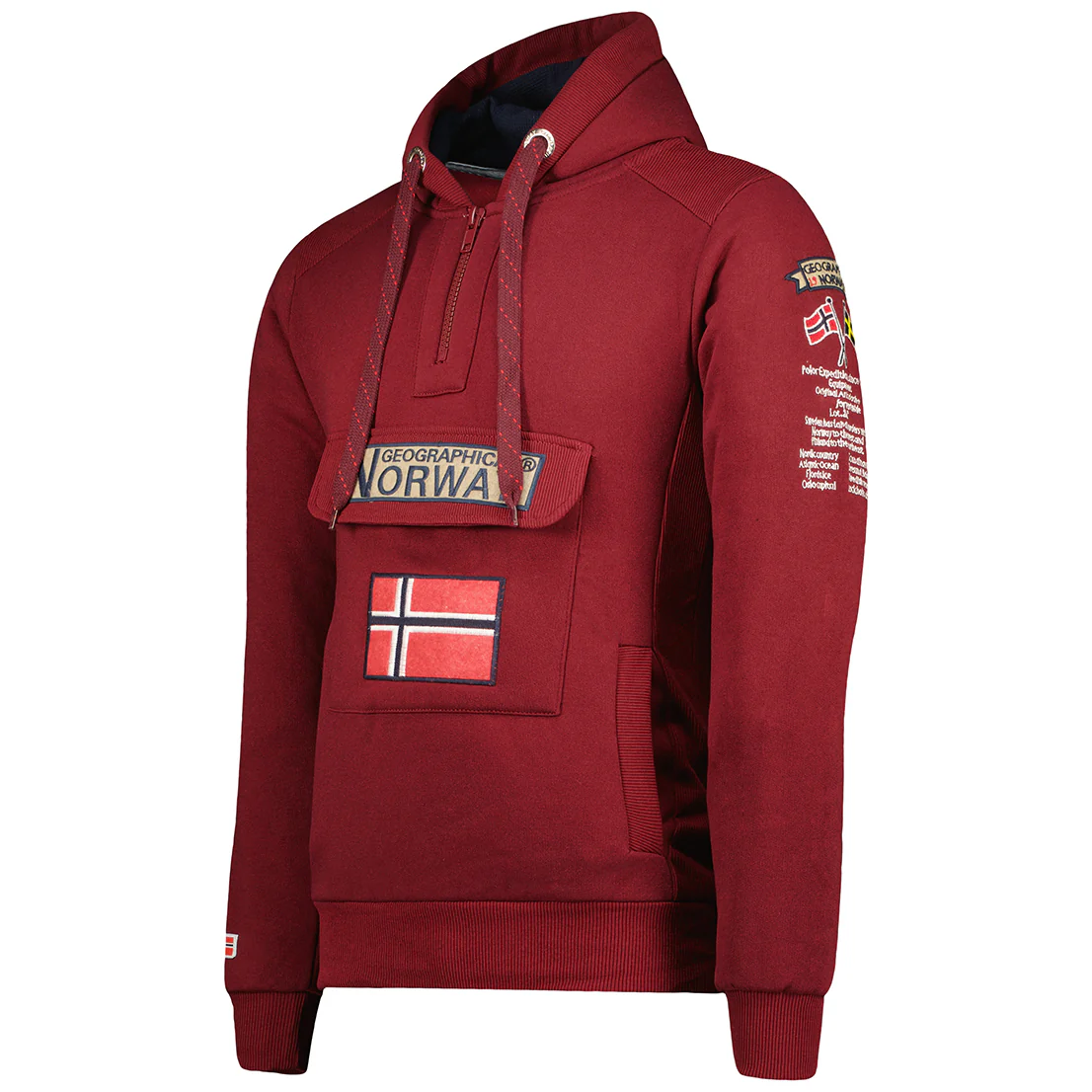 Sudadera De Niños Gymclass Burdeos - Image 3