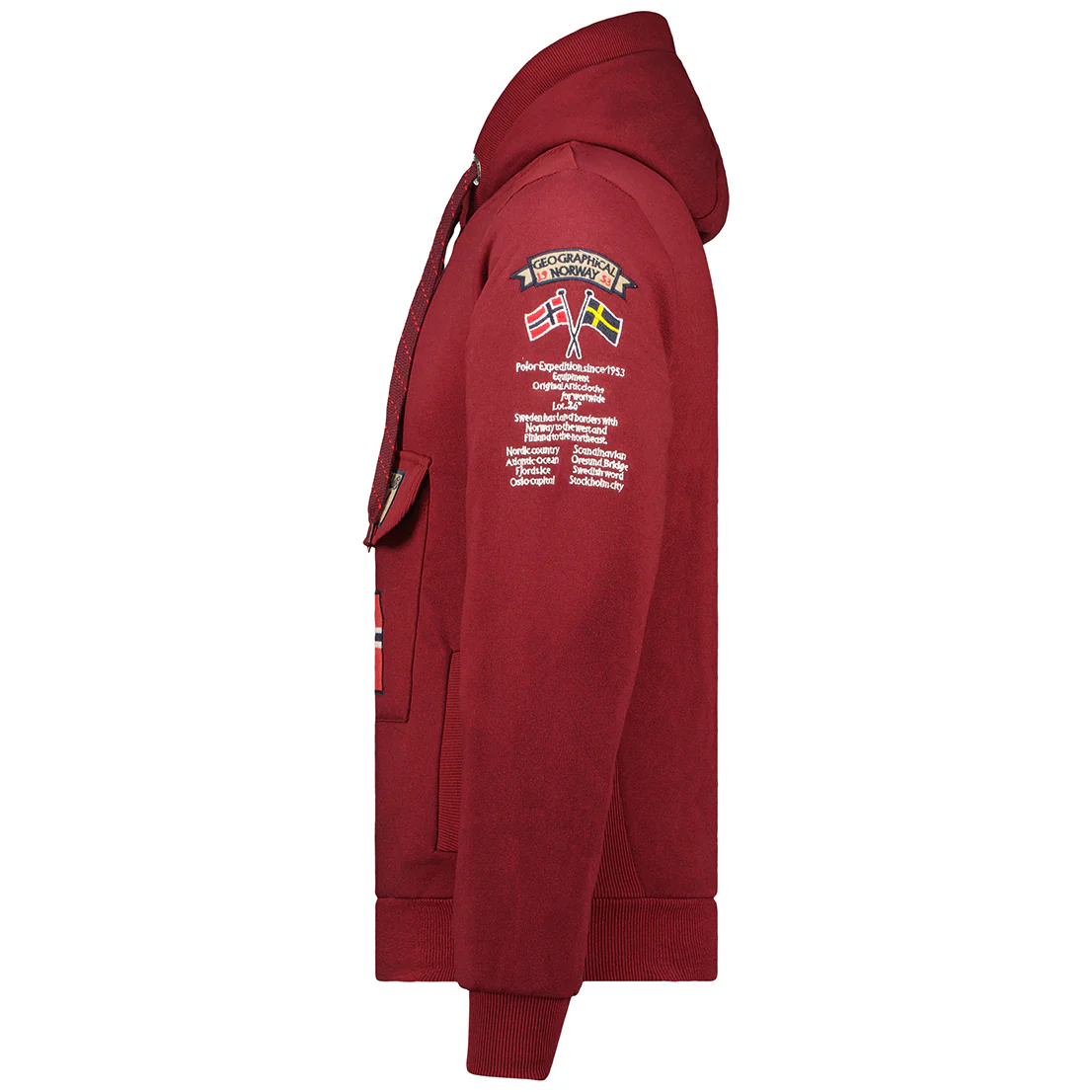 Sudadera De Niños Gymclass Burdeos - Image 5