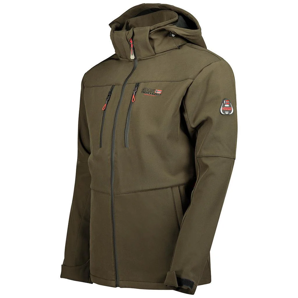 Chaqueta Softshell De Hombre Timmex Caqui - Image 4