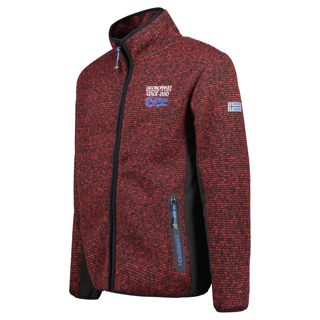 Polar De Hombre Tommy Lee Rojo Melange - Image 3