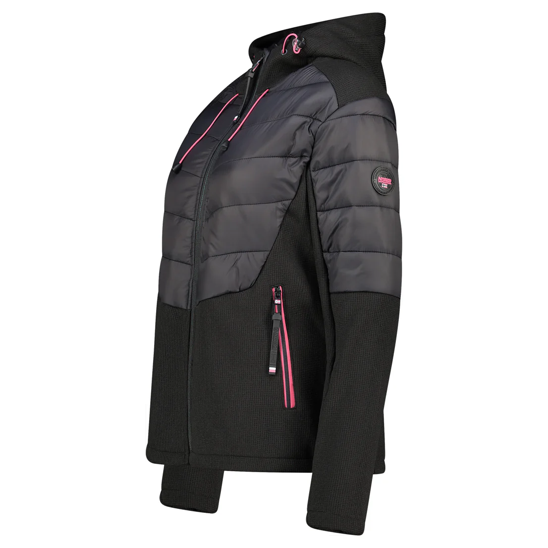 Softshell De Mujer Trendy Negro - Image 3