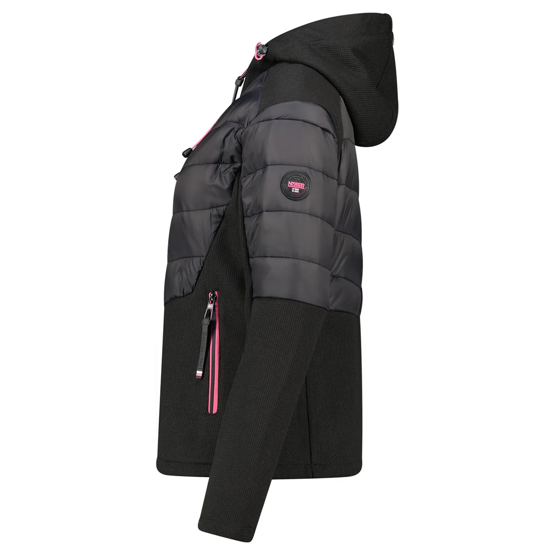 Softshell De Mujer Trendy Negro - Image 4