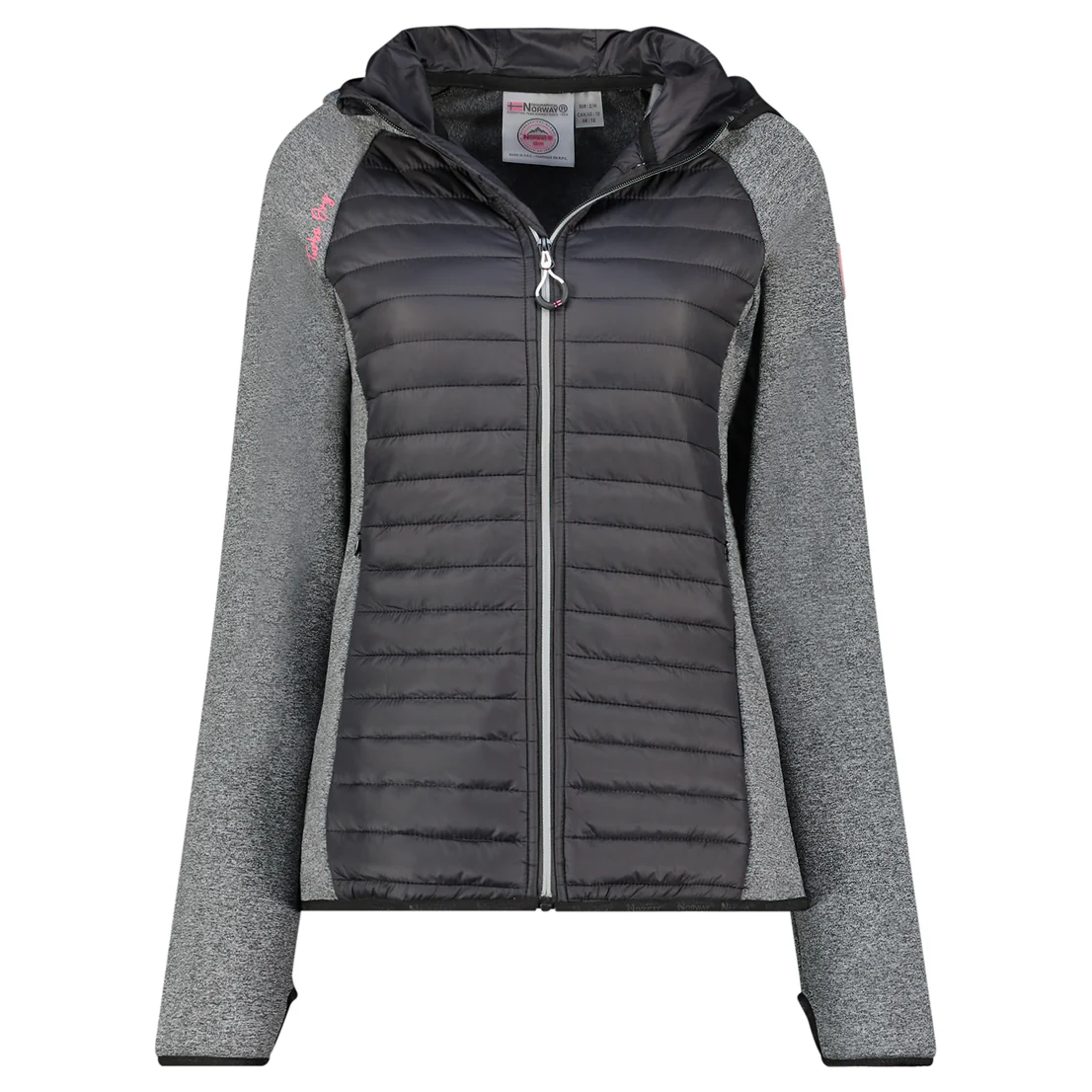 Softshell De Mujer Tsekada Gris Oscuro