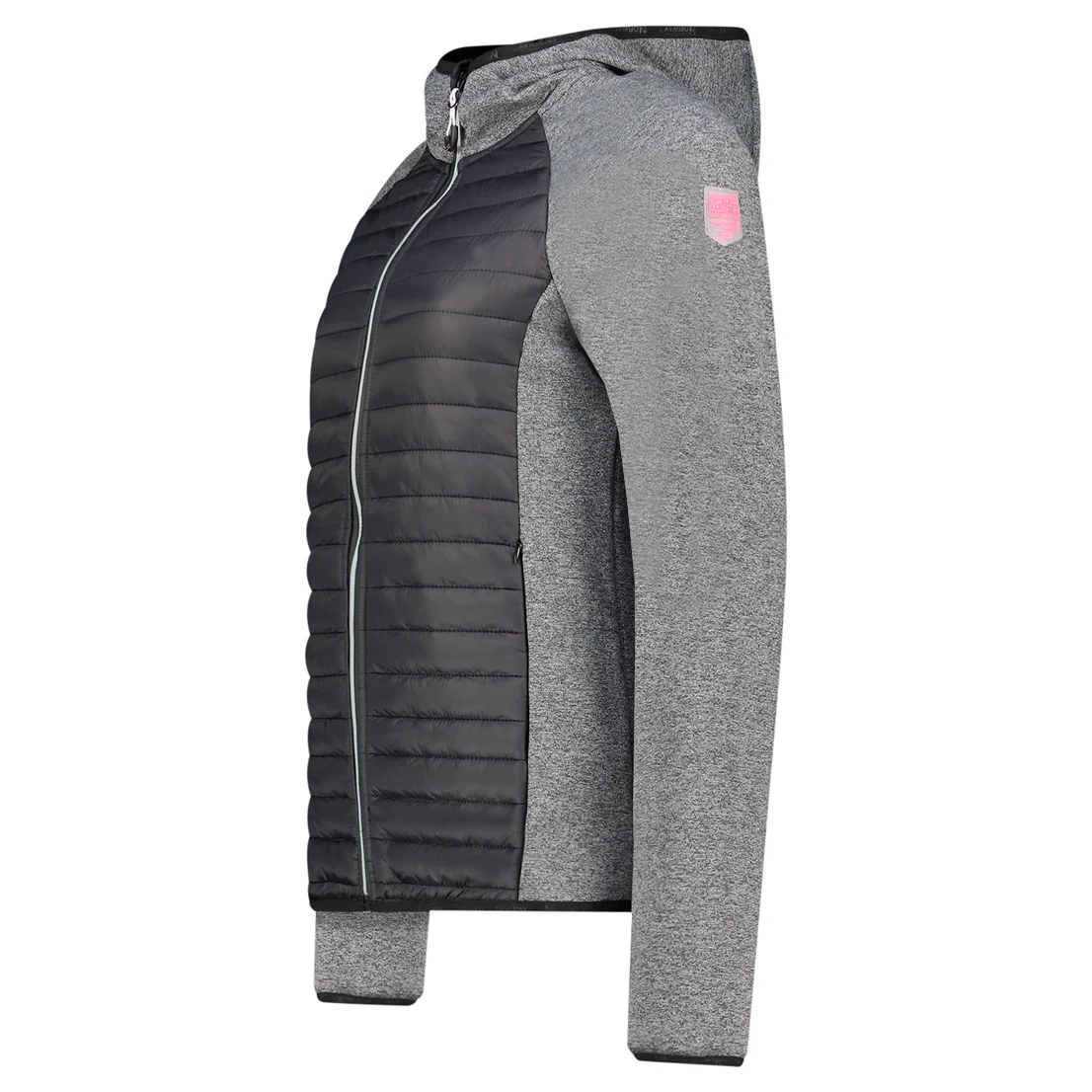 Softshell De Mujer Tsekada Gris Oscuro - Image 3