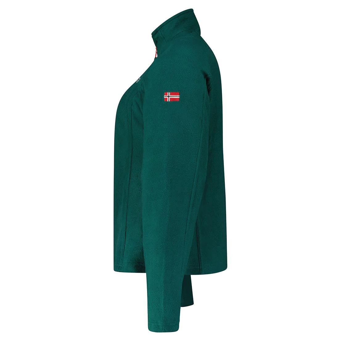 Polar De Mujer Tug Full Zip Verde Oscuro - Image 3