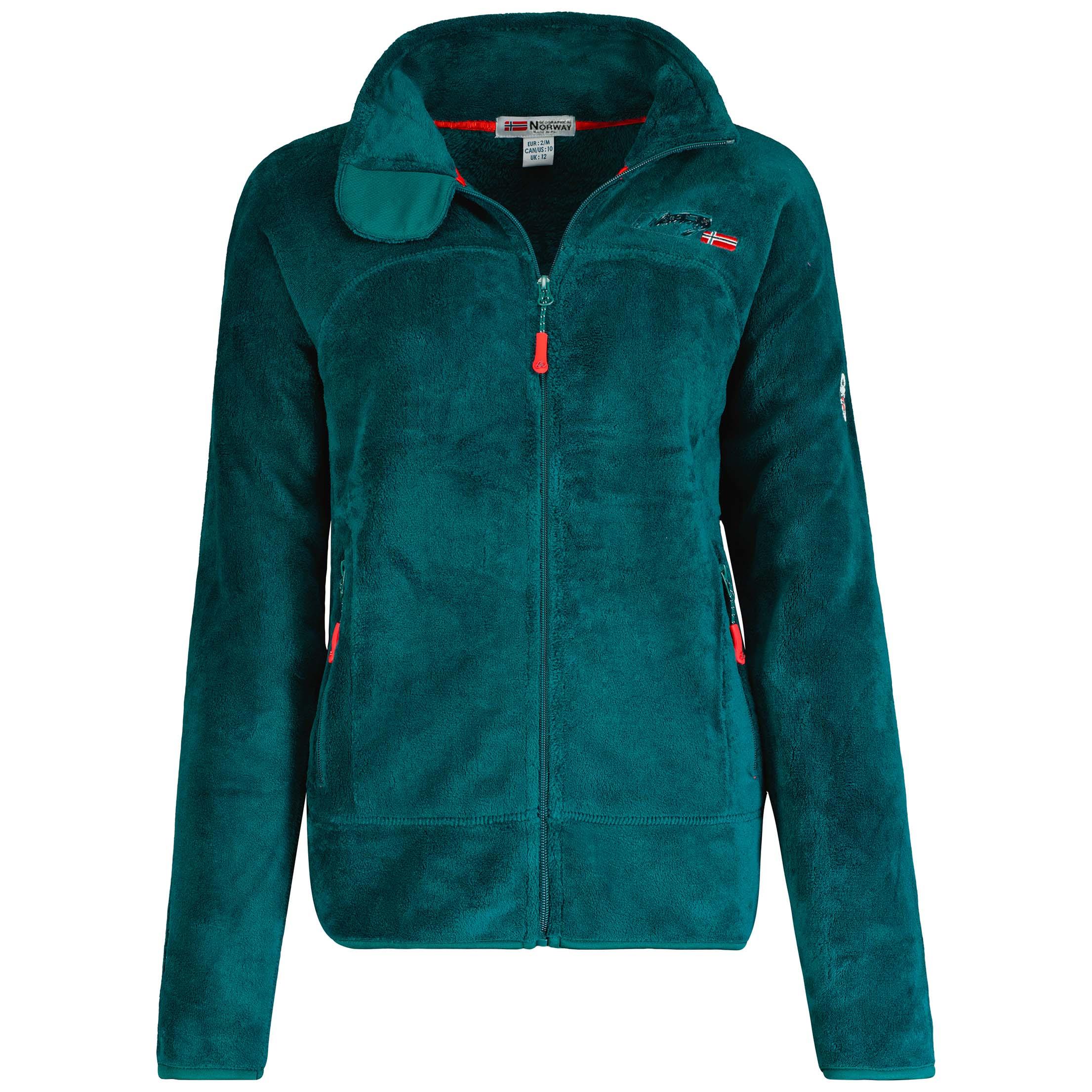 Polar De Mujer Upaline Verde Oscuro