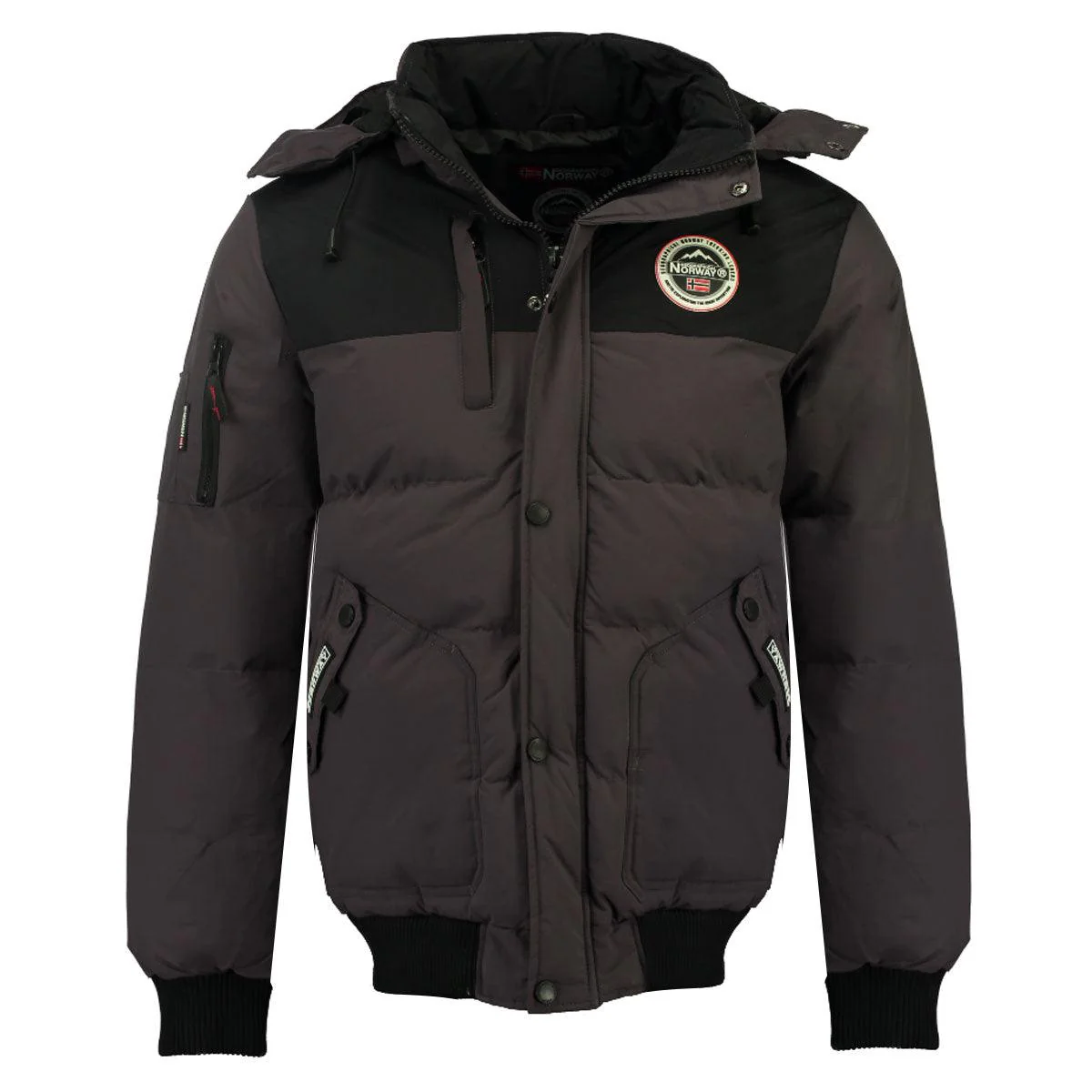 Parka De Hombre Volva  Gris Oscuro